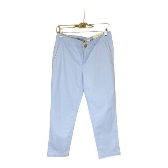 LOFT The Monroe Slim Pant Blue Size 4 - Picture 1 of 3